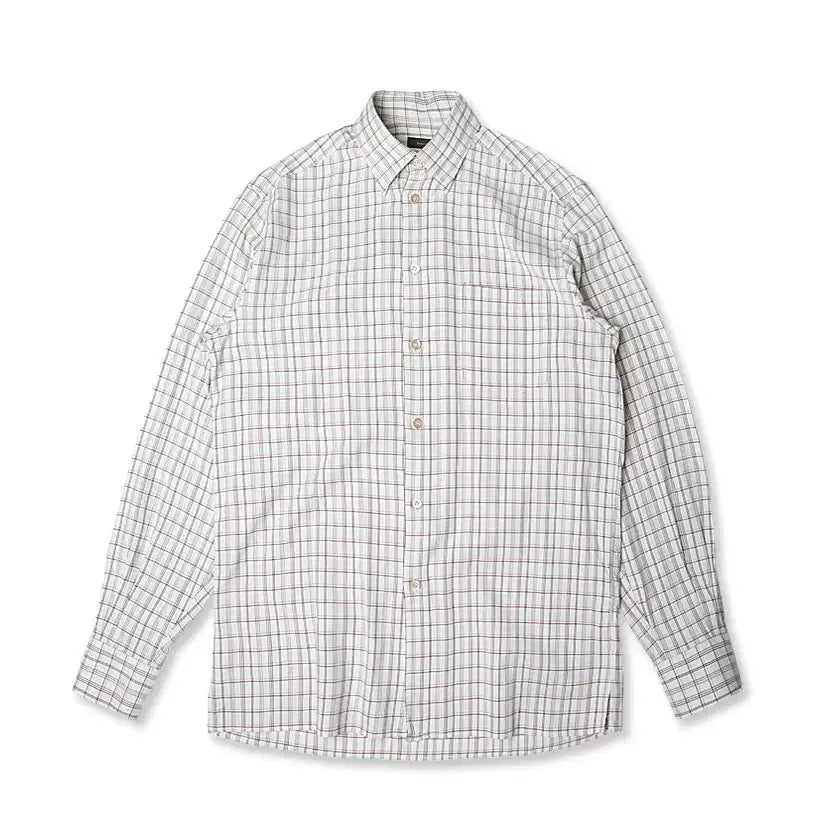 [BUNJANG] Ermenegildo Zegna Luxury Check Shirt / 에르메네질도 제냐 [Ermenegildo Zegna] 럭셔리 체크 셔츠