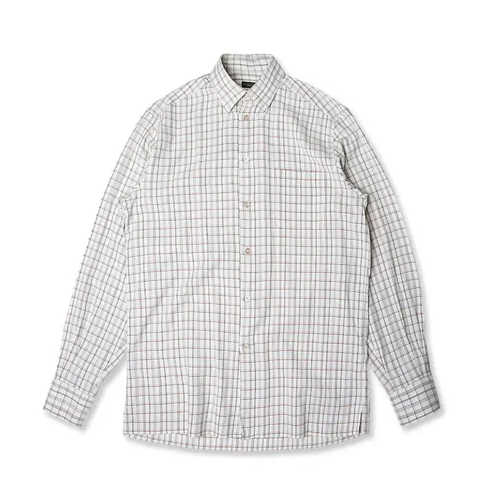 [BUNJANG] Ermenegildo Zegna Luxury Check Shirt / 에르메네질도 제냐 [Ermenegildo Zegna] 럭셔리 체크 셔츠