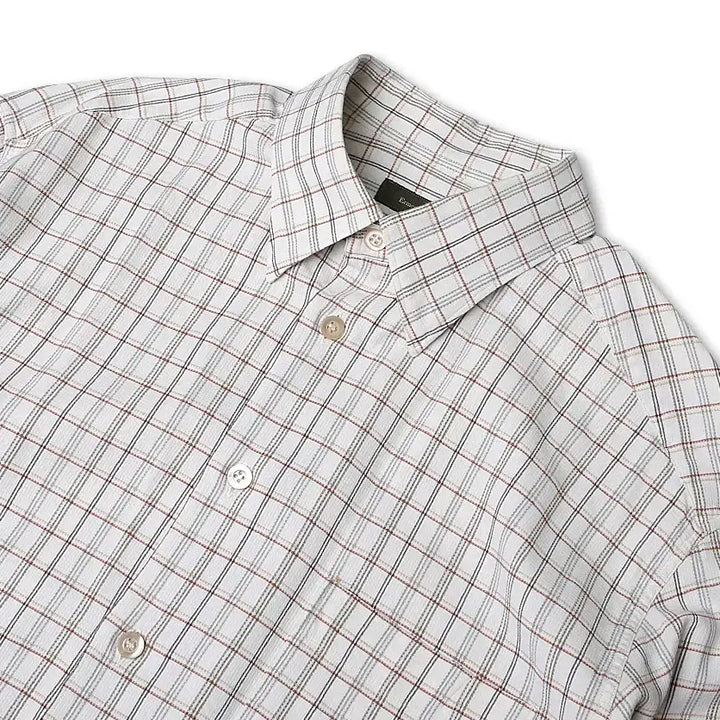 [BUNJANG] Ermenegildo Zegna Luxury Check Shirt / 에르메네질도 제냐 [Ermenegildo Zegna] 럭셔리 체크 셔츠