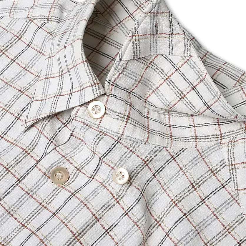 [BUNJANG] Ermenegildo Zegna Luxury Check Shirt / 에르메네질도 제냐 [Ermenegildo Zegna] 럭셔리 체크 셔츠
