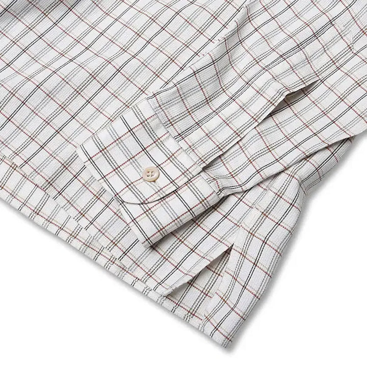 [BUNJANG] Ermenegildo Zegna Luxury Check Shirt / 에르메네질도 제냐 [Ermenegildo Zegna] 럭셔리 체크 셔츠