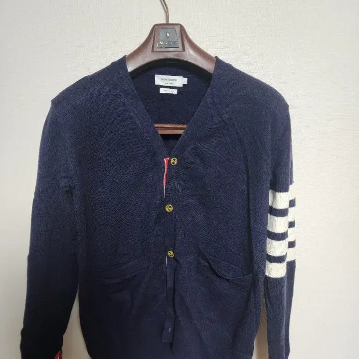 [SOLD OUT] 톰 브라운 네이비 셰틀랜드 울 가디건 / 3사이즈