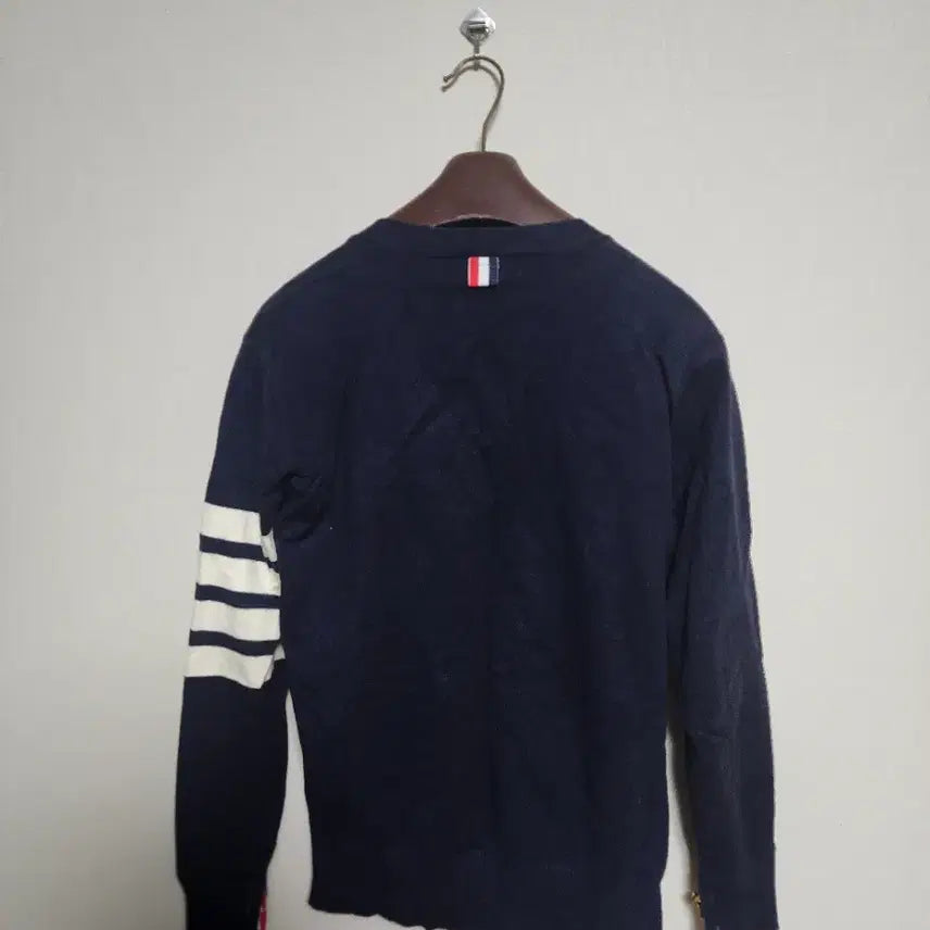 [SOLD OUT] 톰 브라운 네이비 셰틀랜드 울 가디건 / 3사이즈