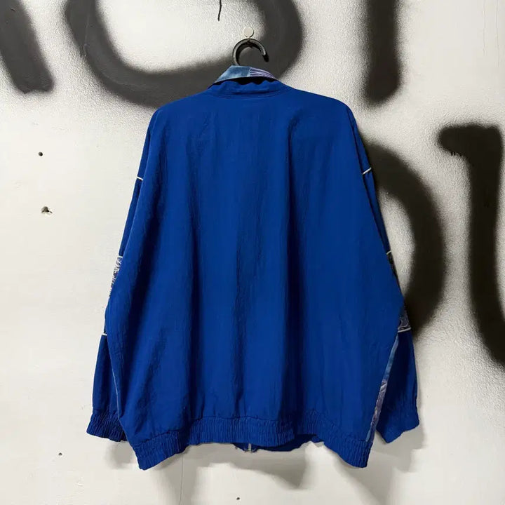 [BUNJANG] Vintage USA Bandana Patch Ethnic Pattern Woven Zip-Up Jacket / VTG 빈티지 USA 반다나 패치 에스닉 패턴 우븐 집업 자켓