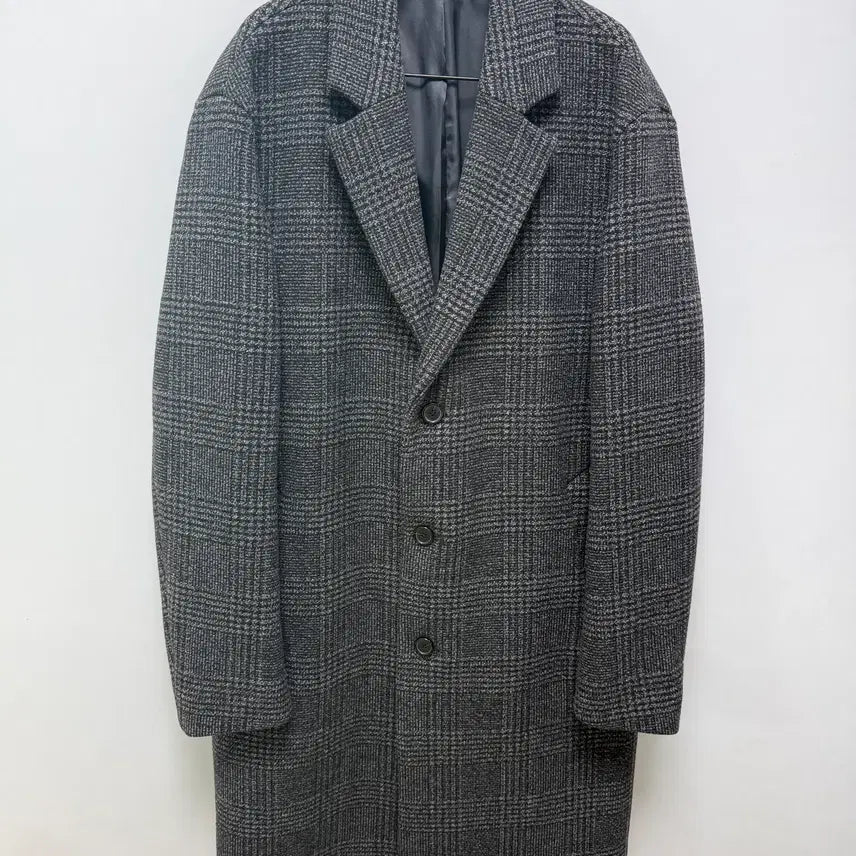 [BUNJANG] Giordano Check Coat - XL / (232) 지오다노 체크 코트