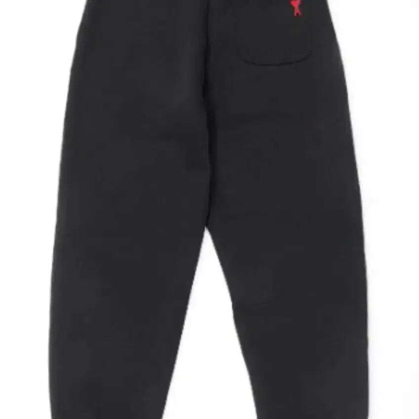 [BUNJANG] Ami Small Heart Logo Black Gray Jogger Pants / 아미 스몰 하트 로고 블랙 그레이조거팬츠