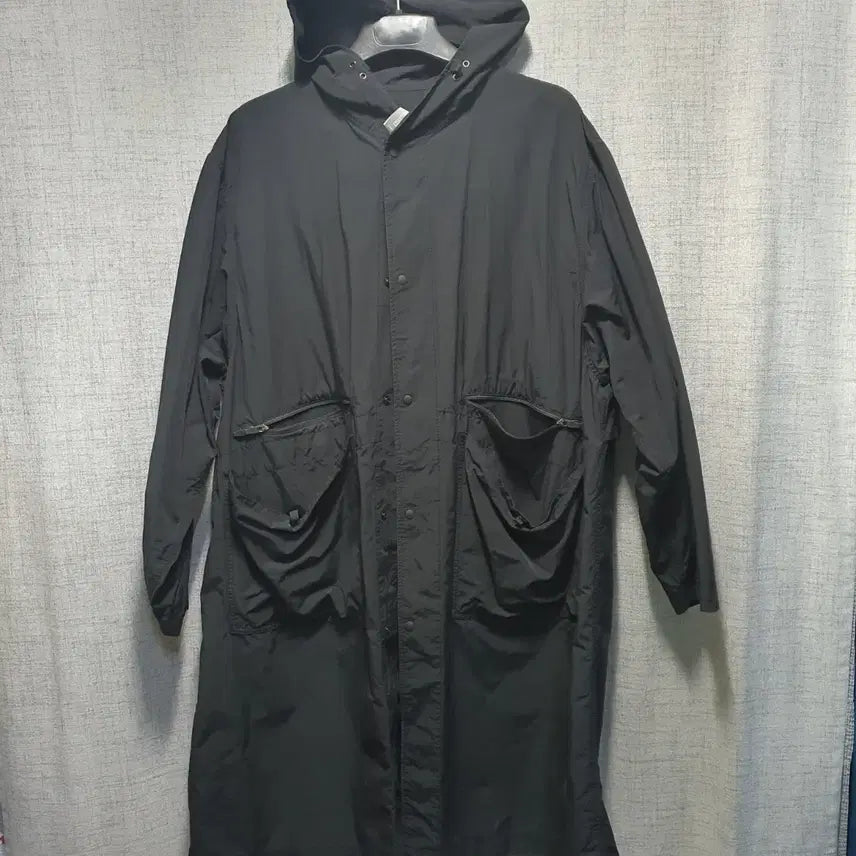 [BUNJANG] Unaffected Long Hooded Coat L / 언어펙티드 홀겹 롱 후드 코트 L