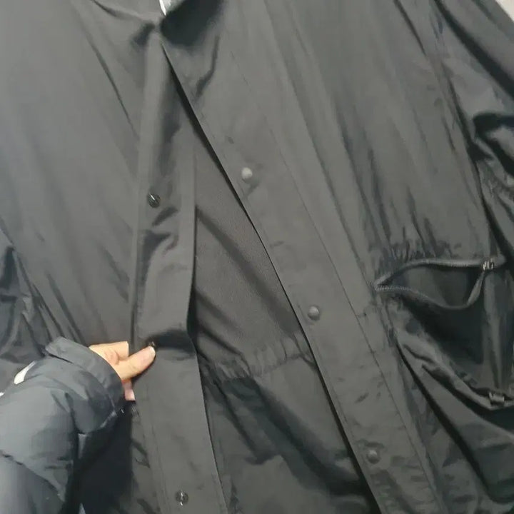 [BUNJANG] Unaffected Long Hooded Coat L / 언어펙티드 홀겹 롱 후드 코트 L