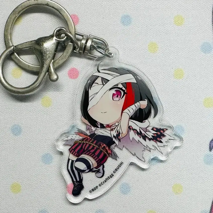 [BUNJANG] BanG Dream Mitake Ran Acrylic Keyring / 뱅드림 아크릴 키링 미타케 란