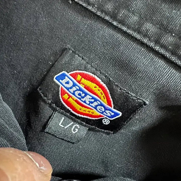 [BUNJANG] Dickies Big Size Two Pocket Work Shirt XL-2XL Black / 디키즈 Dickies 빅사이즈 투 포켓 워크셔츠 XL ~ 2XL 블랙