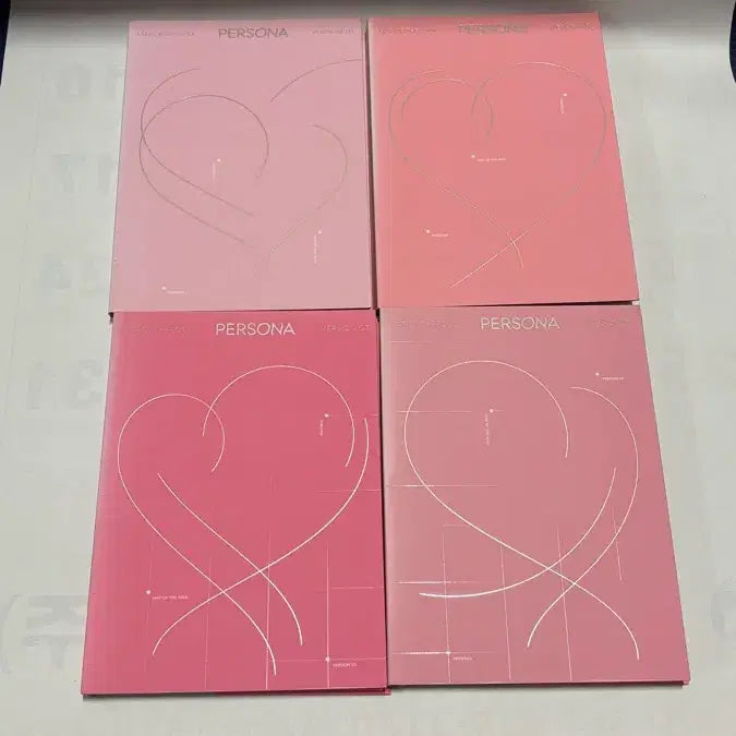 방탄소년단 MAP OF THE SOUL PERSONA 앨범 세트(포카X)