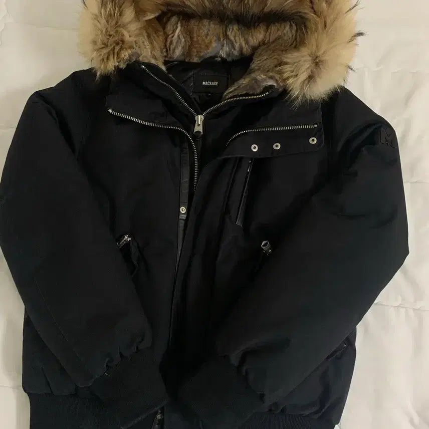 [BUNJANG] Mackage Dixon Brown Fur Down Jacket / 멕케이지 딕슨 갈색퍼