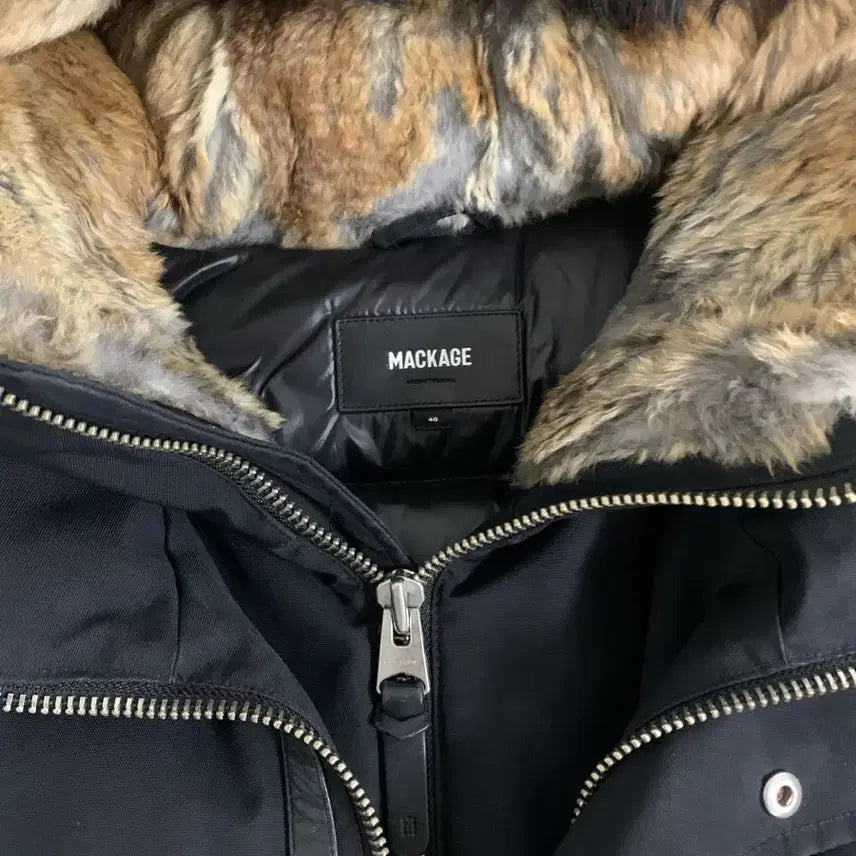 [BUNJANG] Mackage Dixon Brown Fur Down Jacket / 멕케이지 딕슨 갈색퍼