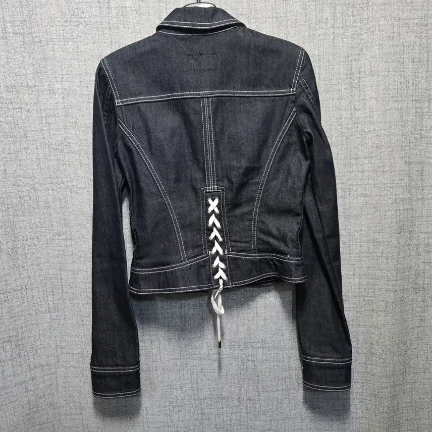 [BUNJANG] Dolce & Gabbana Denim Jacket 36 / 돌체앤가바나 레이스업 데님 자켓 36