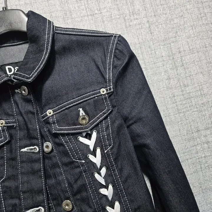 [BUNJANG] Dolce & Gabbana Denim Jacket 36 / 돌체앤가바나 레이스업 데님 자켓 36