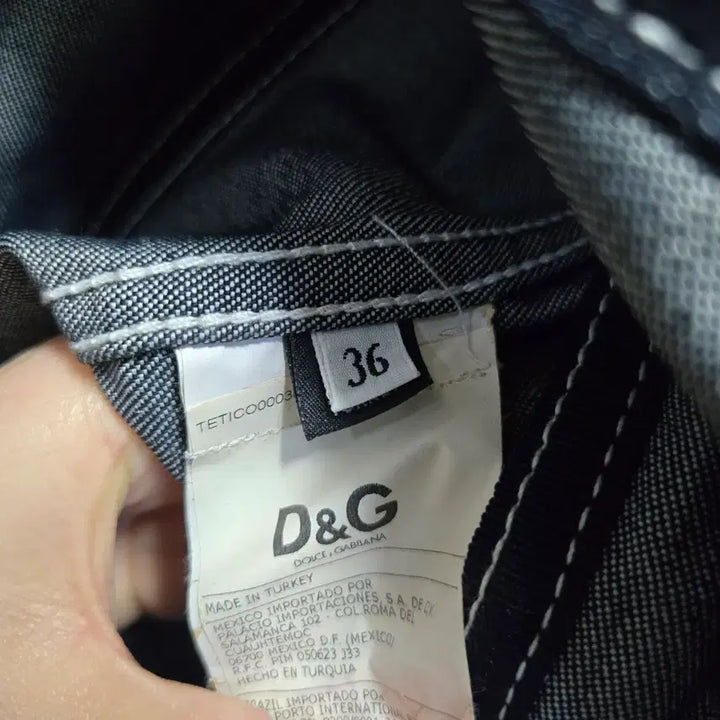 [BUNJANG] Dolce & Gabbana Denim Jacket 36 / 돌체앤가바나 레이스업 데님 자켓 36