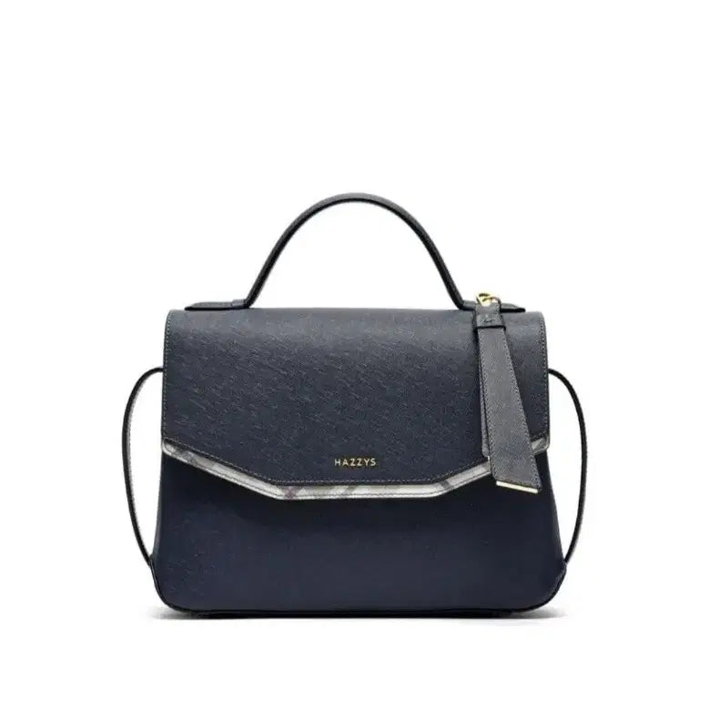 [BUNJANG] Hazzys Saffiano Satchel Bag / 헤지스 사피아노 사첼백