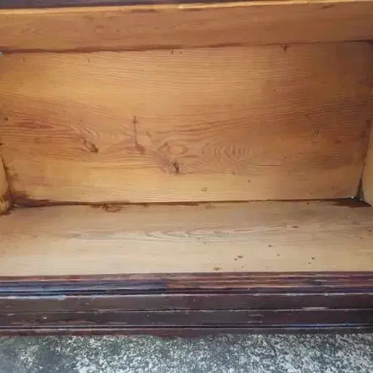 [BUNJANG] Antique Pine Wood Bandaji Chest / 골동품  소나무 반닫이