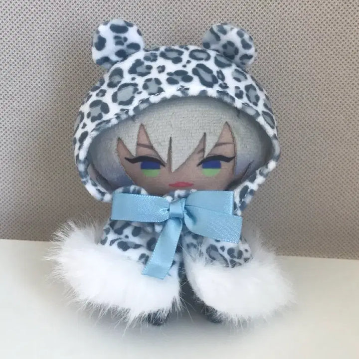 [BUNJANG] NIJISANJI Ibrahim Nijdytoka Pape Puppet Set with Leopard Poncho / 니지산지 이브라힘 니지다토카 파페 퍼펫토 오키가에 판쵸 일괄 판매