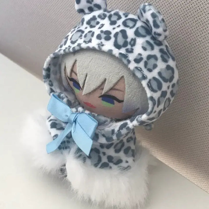 [BUNJANG] NIJISANJI Ibrahim Nijdytoka Pape Puppet Set with Leopard Poncho / 니지산지 이브라힘 니지다토카 파페 퍼펫토 오키가에 판쵸 일괄 판매