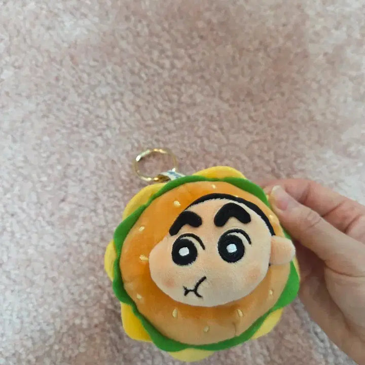 [BUNJANG] Keyring / 택포/짱구 햄버거키링