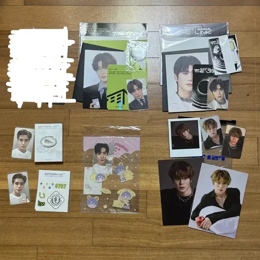 [BUNJANG] NCT 127 Jaehyun Official Goods Bundle Set (Photocards Included) / 엔시티 127 재현 공식 굿즈 8개 일괄 (포카포함)