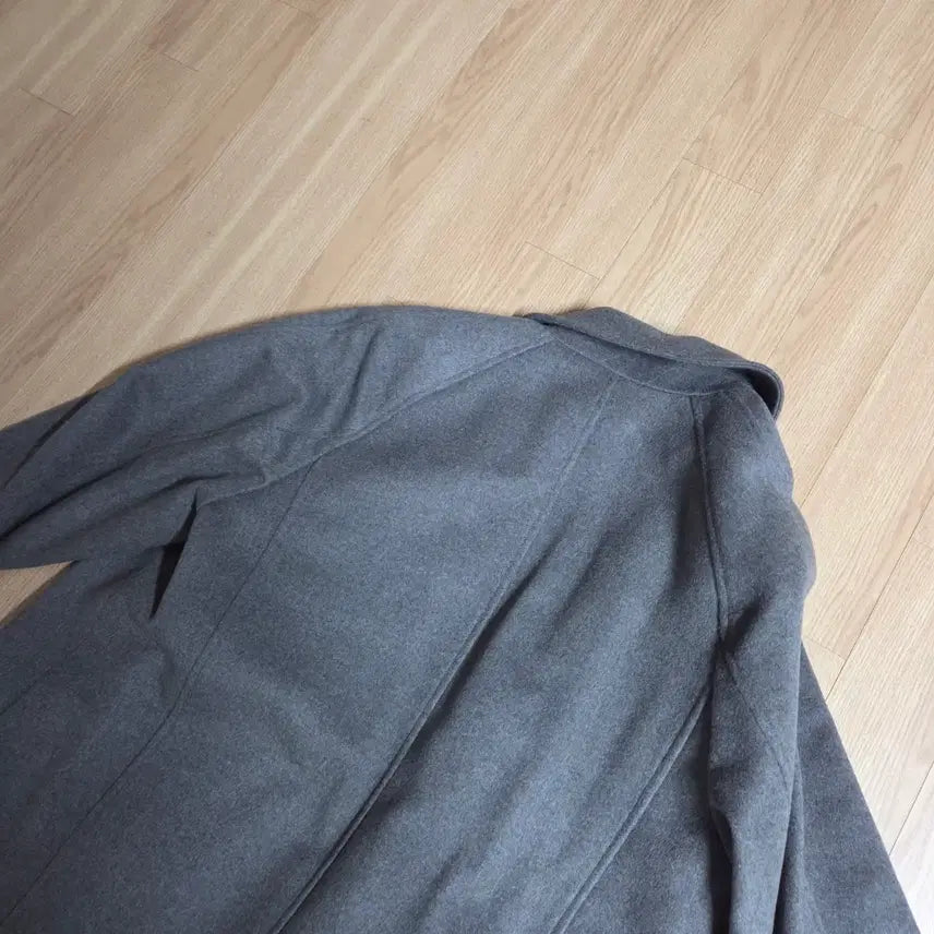 [BUNJANG] In Silence Mafel Cashmere Balmacaan Coat GREY BROWN L / 인사일런스 마펠 캐시미어 발마칸 코트 GREY BROWN L 사이즈