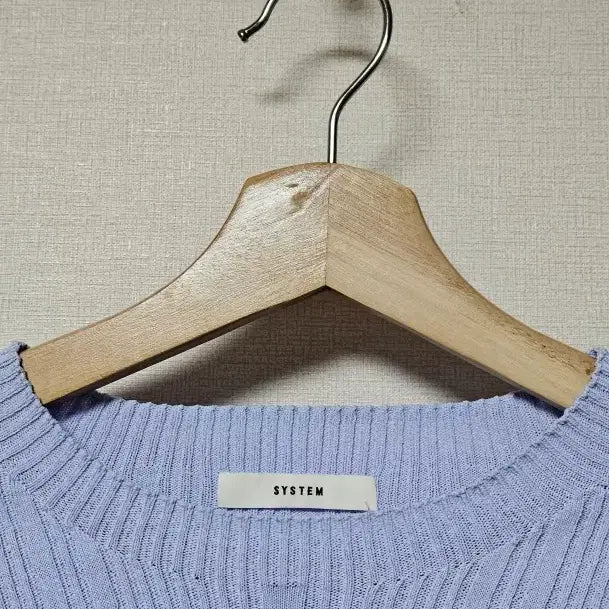 [BUNJANG] System Thin Knit Sweater / 시스템 SYSTEM 얇은 니트 프리사이즈