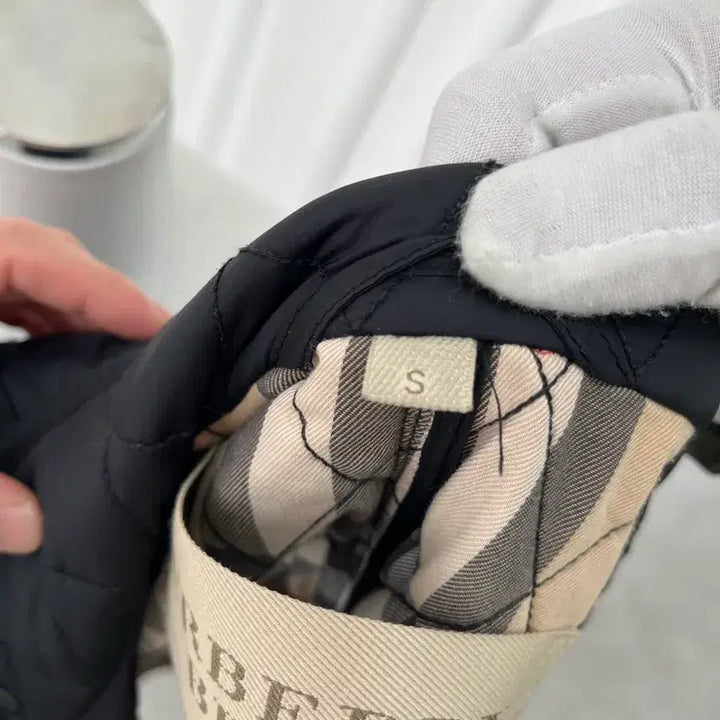 [BUNJANG] Burberry Brit Black Quilted Jacket S / 버버리 브릿 블랙 퀼팅 자켓 S 정품