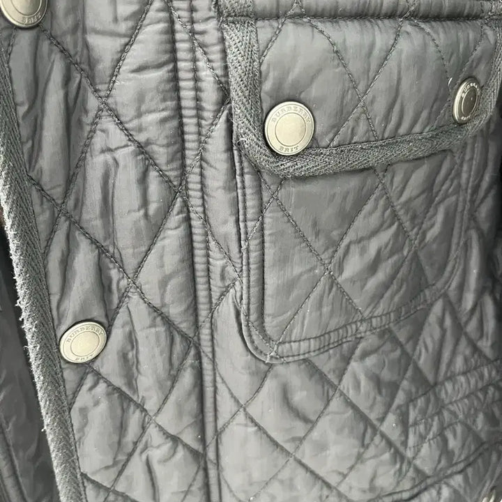[BUNJANG] Burberry Brit Black Quilted Jacket S / 버버리 브릿 블랙 퀼팅 자켓 S 정품