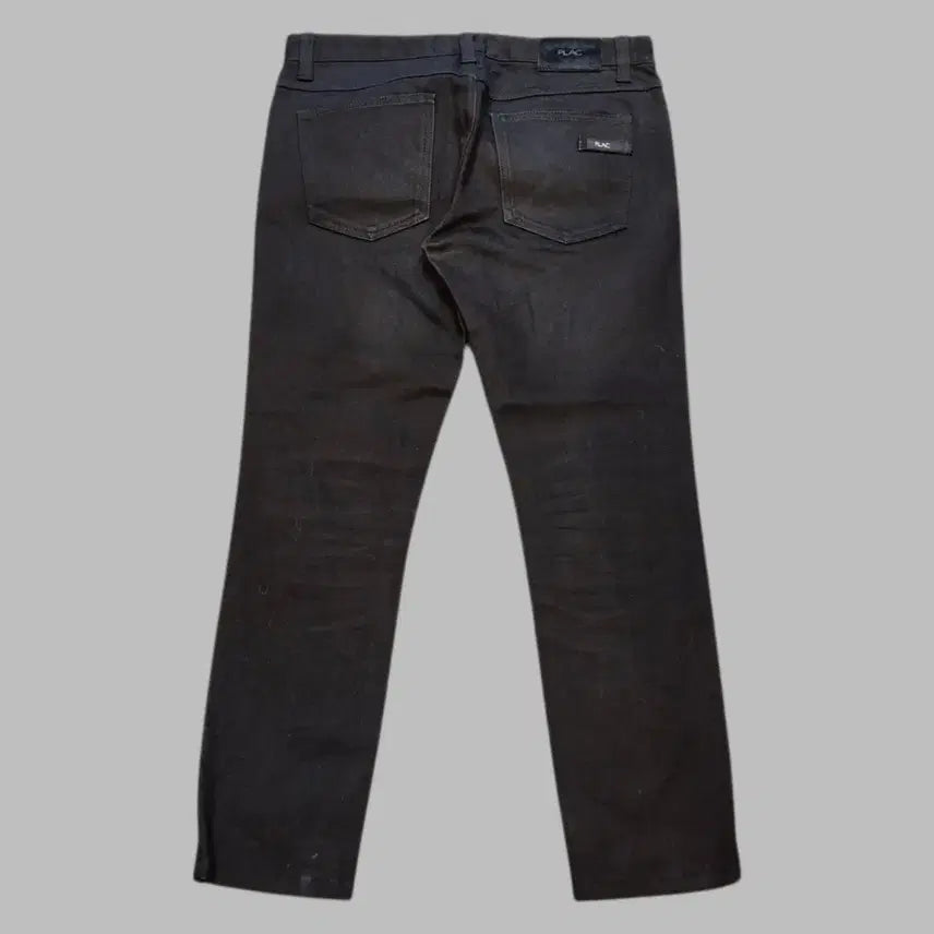 [BUNJANG] Plain SLENDER Slim Fit Black Jeans / (33인치)플랙진 SLENDER 슬림핏 블랙진