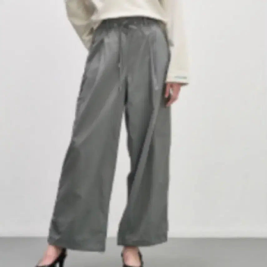 [BUNJANG] System One Tuck Wide Pants / 시스템 원턱 와이드 팬츠
