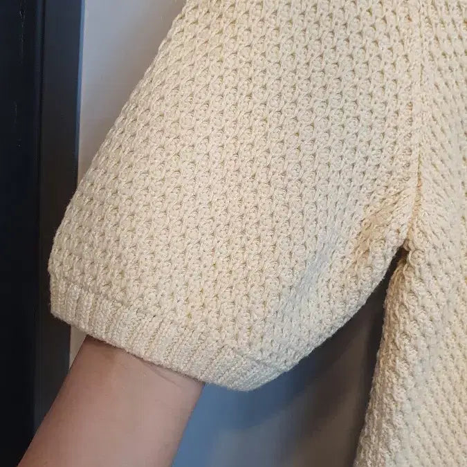 [BUNJANG] COS Thick Knit Short Sleeve Top / cos도톰니트반팔M