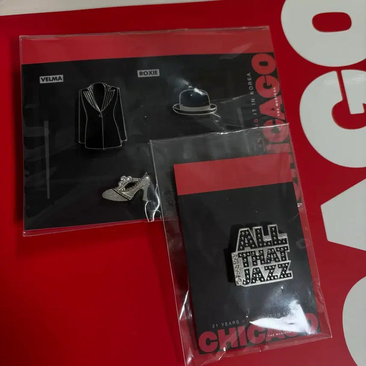 [BUNJANG] Chicago 2021 MD Program Book, Badge, and Sticker / 2021 뮤지컬 시카고 MD 프로그램북&뱃지 + 스티커