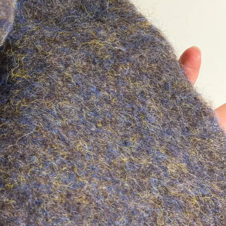 [BUNJANG] Brown Purple Mix Cardigan / 브라운 퍼플 믹스 가디건
