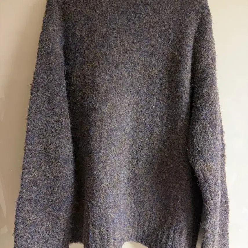 [BUNJANG] Brown Purple Mix Cardigan / 브라운 퍼플 믹스 가디건