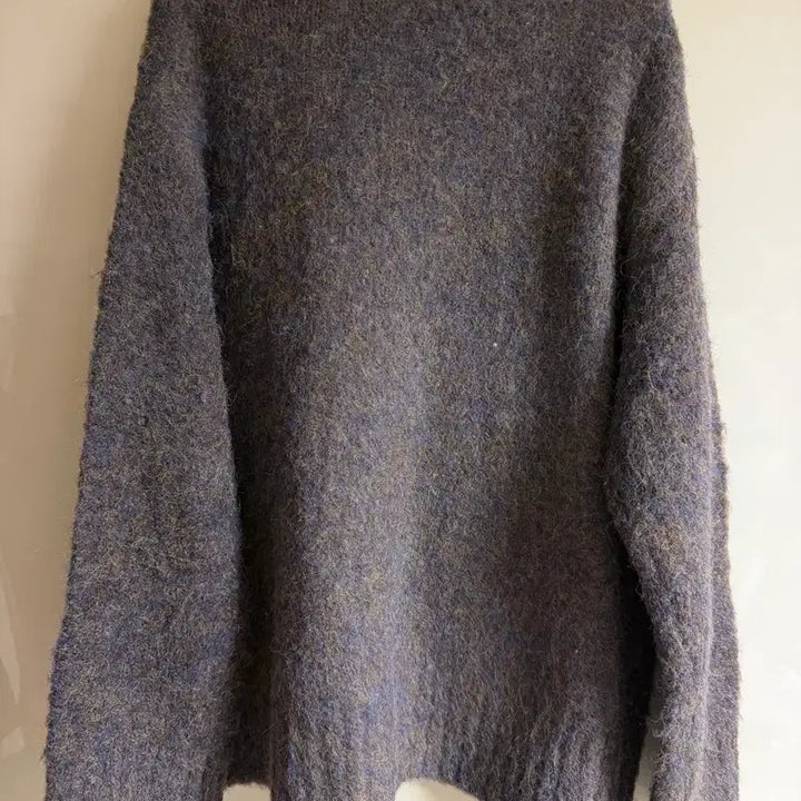 [BUNJANG] Brown Purple Mix Cardigan / 브라운 퍼플 믹스 가디건