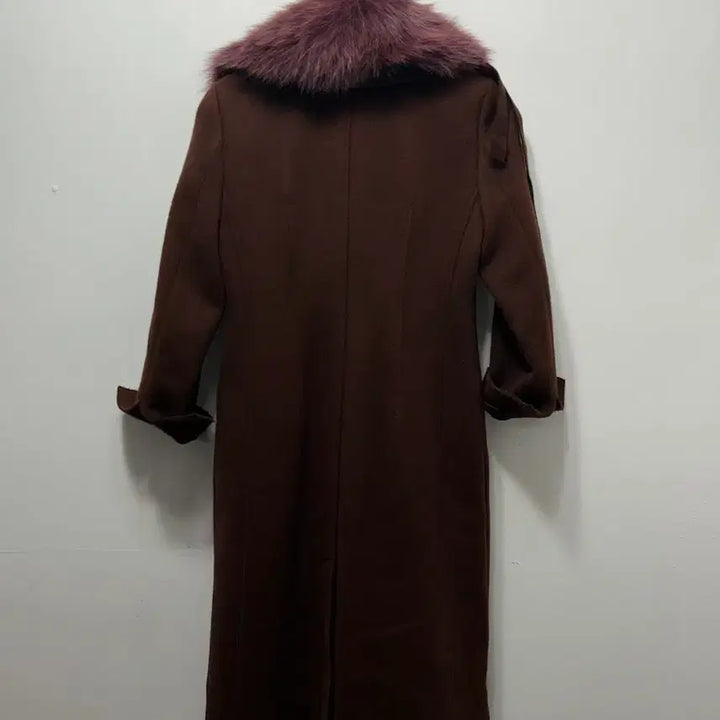 [BUNJANG] DEWL Mink Long Coat (Size 55) / DEWL 브라운 밍크 롱코트 퍼 코트 55