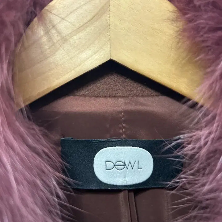 [BUNJANG] DEWL Mink Long Coat (Size 55) / DEWL 브라운 밍크 롱코트 퍼 코트 55