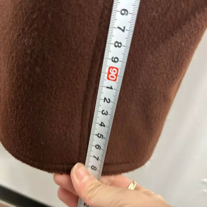 [BUNJANG] DEWL Mink Long Coat (Size 55) / DEWL 브라운 밍크 롱코트 퍼 코트 55