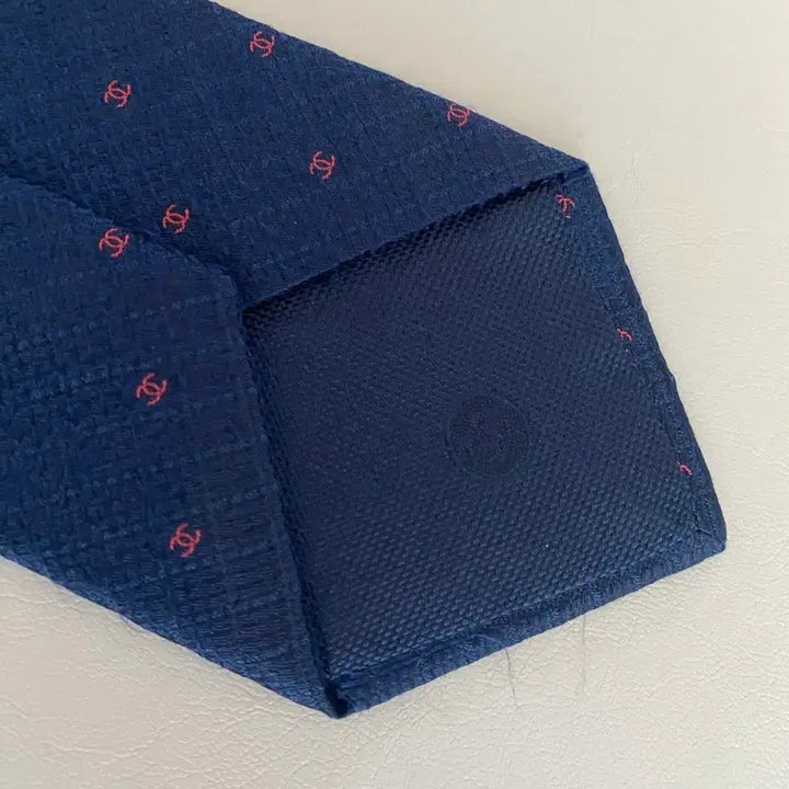 [BUNJANG] Chanel Navy Necktie / (정품) 샤넬 넥타이팝니다.