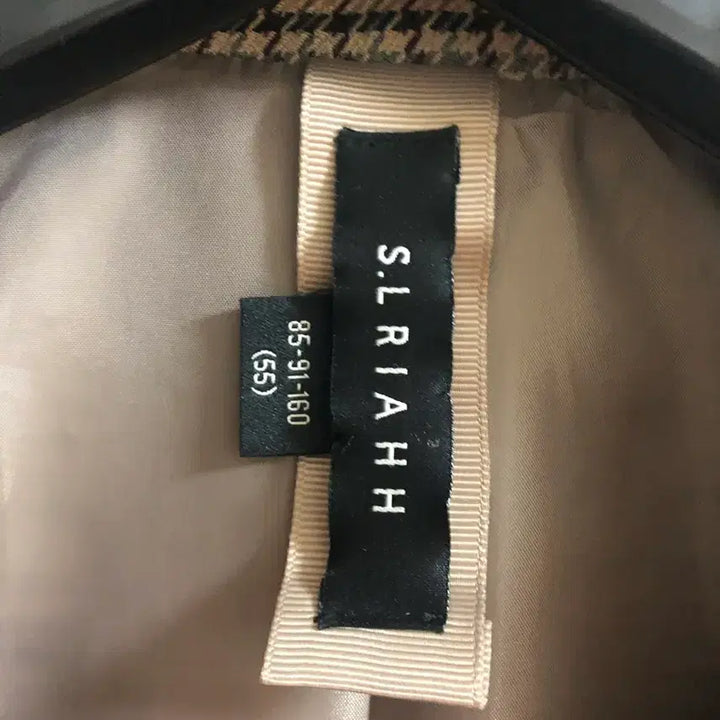 [BUNJANG] Yoen Se Ah Check Long Coat Jacket / (새상품) 윤세아 체크 롱코트자켓