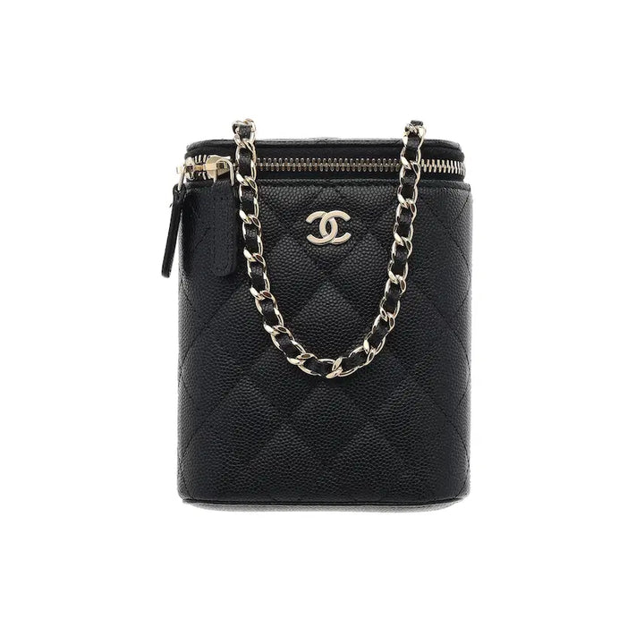 [BUNJANG] Chanel Mini Chain Vanity Bag / 샤넬 코스메틱 미니 체인 베니티백
