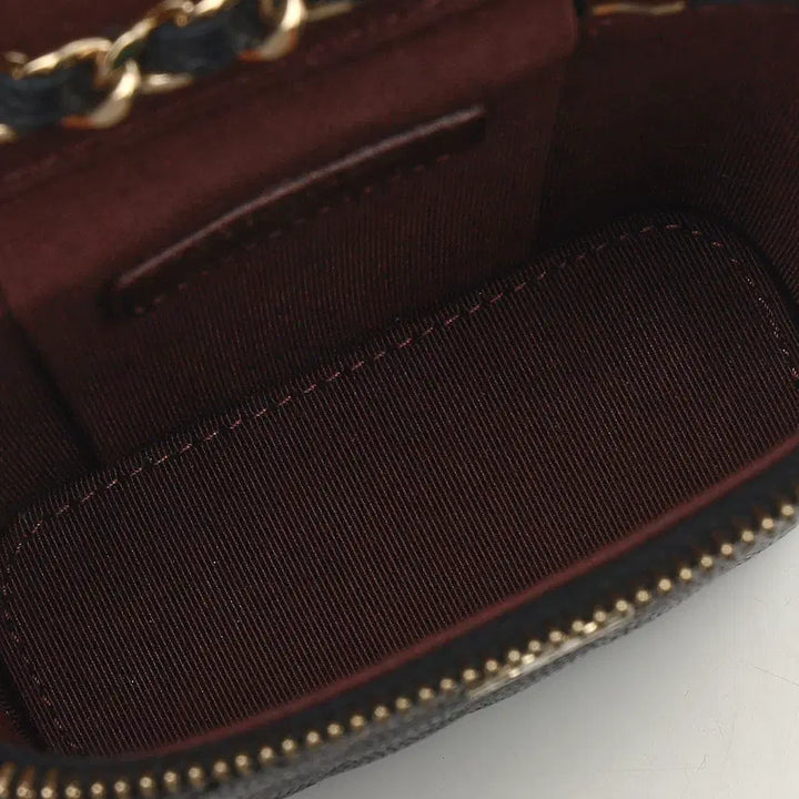 [BUNJANG] Chanel Mini Chain Vanity Bag / 샤넬 코스메틱 미니 체인 베니티백