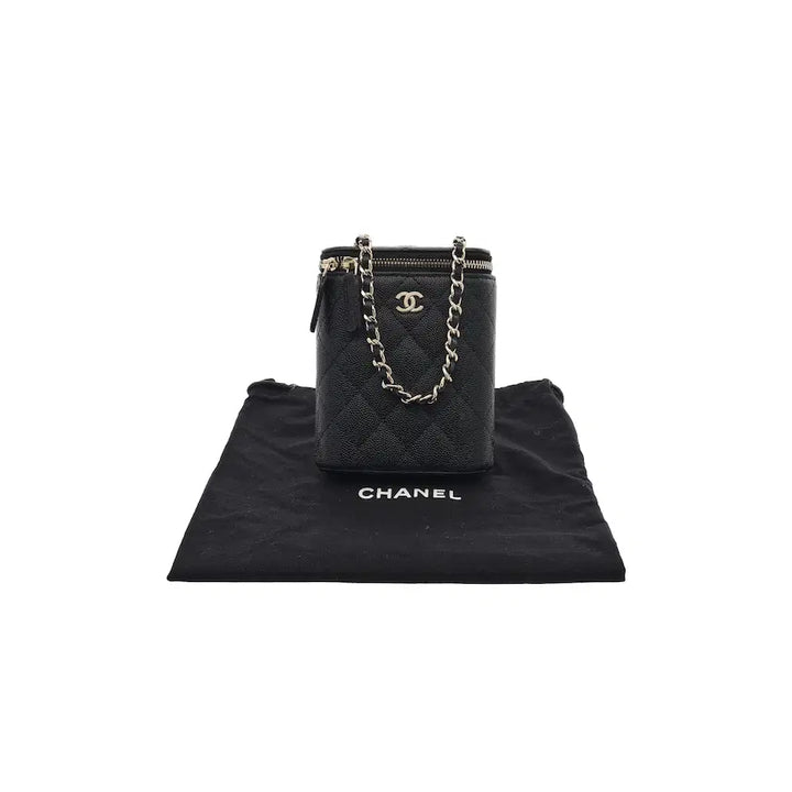 [BUNJANG] Chanel Mini Chain Vanity Bag / 샤넬 코스메틱 미니 체인 베니티백