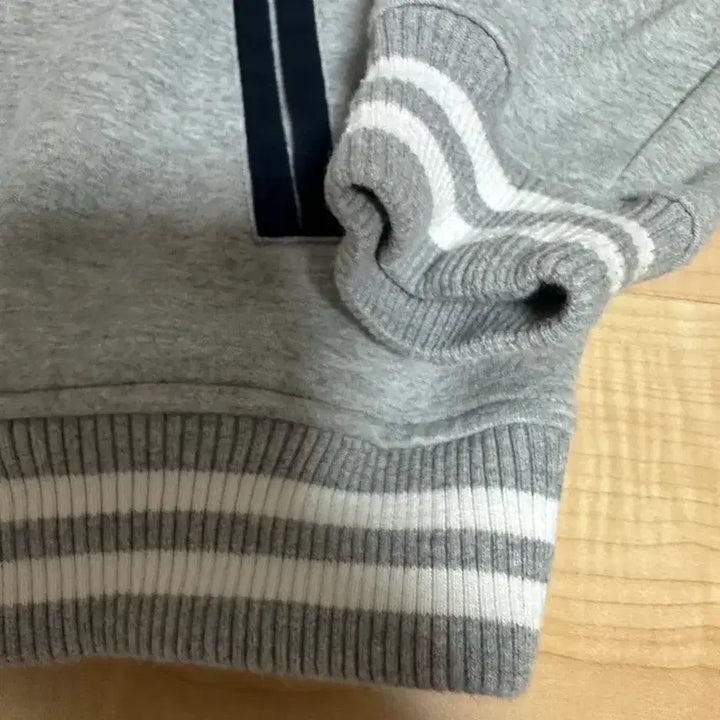 [BUNJANG] A.C.L Club Gray Baseball Jacket (Sealed) / A.C.L 클럽 그레이 야구 점퍼(새상품)