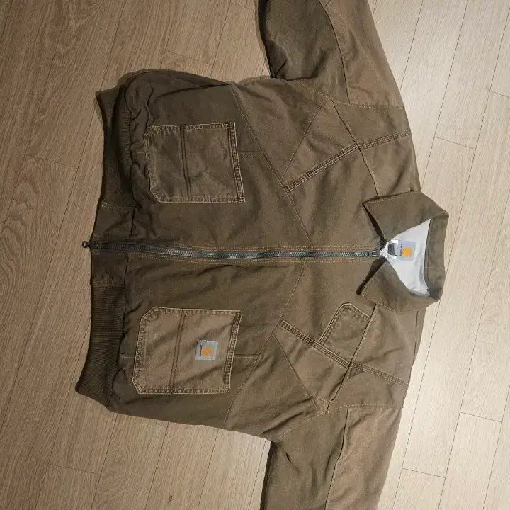 [BUNJANG] Carhartt Brown Short Jacket / 칼하트 브라운 숏 자켓