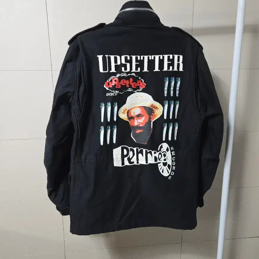 [BUNJANG] Wacko Maria Guilty Parties M65 Black Jacket / 와코마리아 길티파티스 M65 블랙 38(95~100) 실측 꼭 확인!