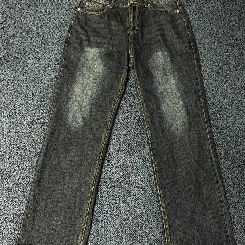 [BUNJANG] TOPI Wide Denim Pants - L / 토피 와이드 데님팬츠 L(31-32 추천)