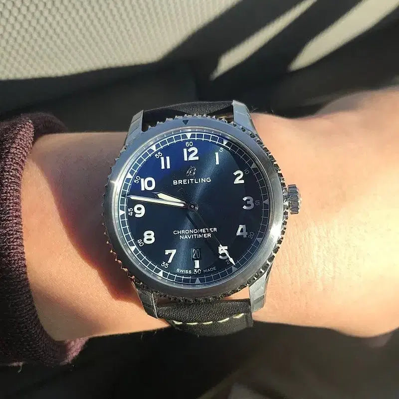 [BUNJANG] Breitling Navitimer 41mm Watch (Full Package) / [최저가] 실물깡패! 브라이틀링 네비타이머 41mm(풀박스)